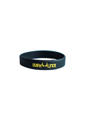 Subwoolfer Wristband Black