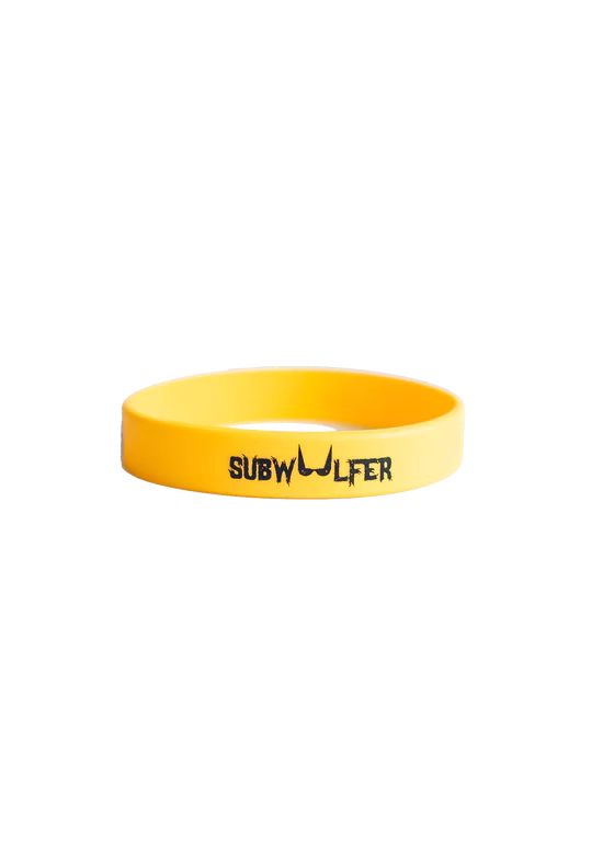 Subwoolfer Wristband Yellow